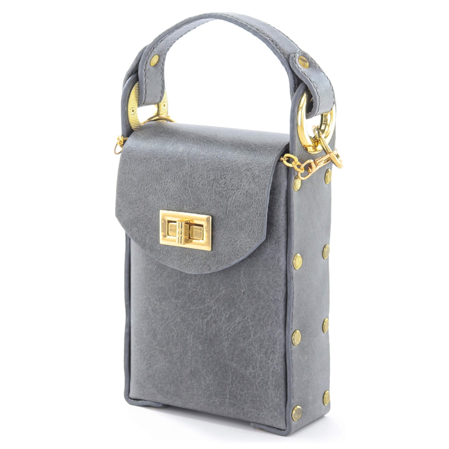 Modena Cross Body Phone Bag - Stone Grey