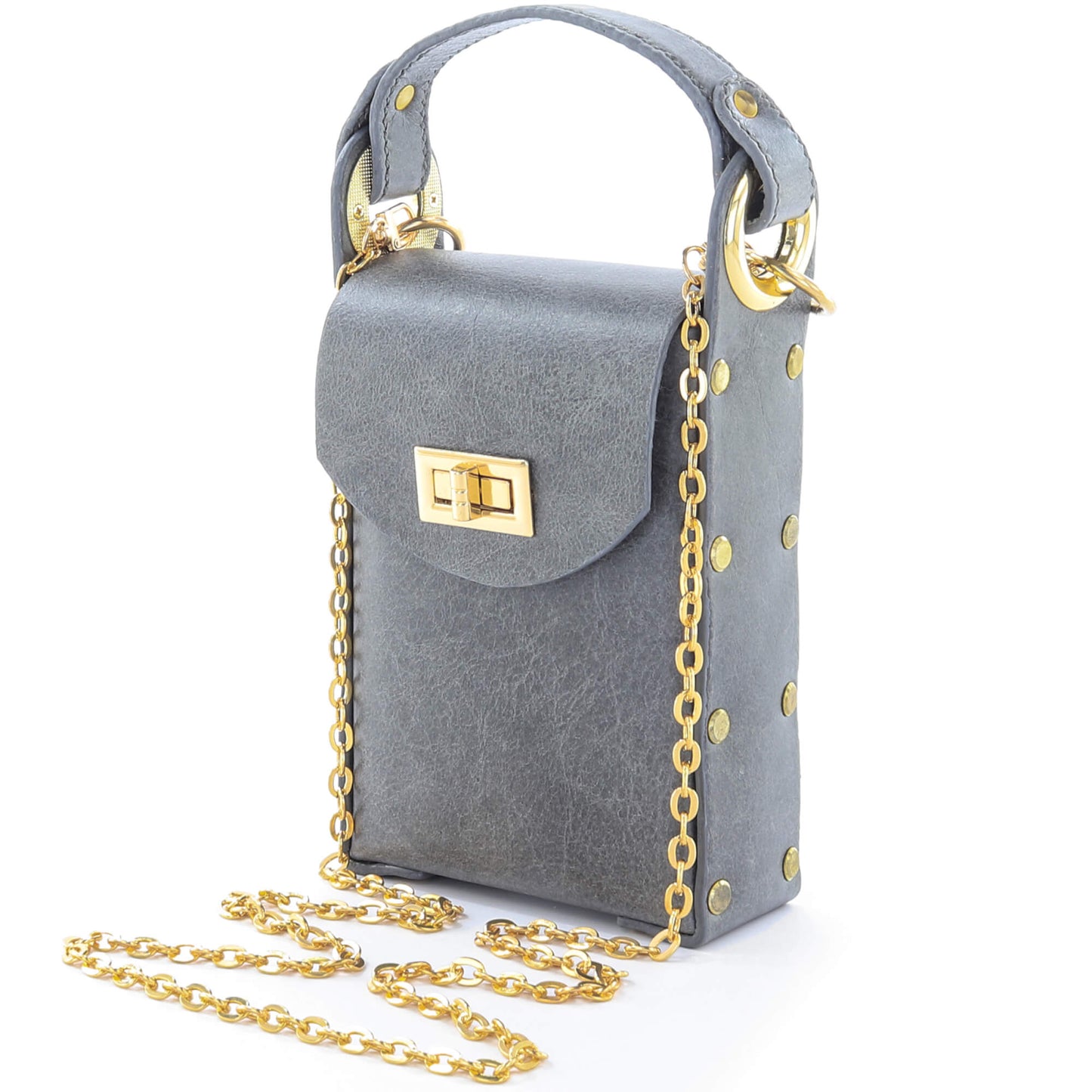 Modena Cross Body Phone Bag - Stone Grey