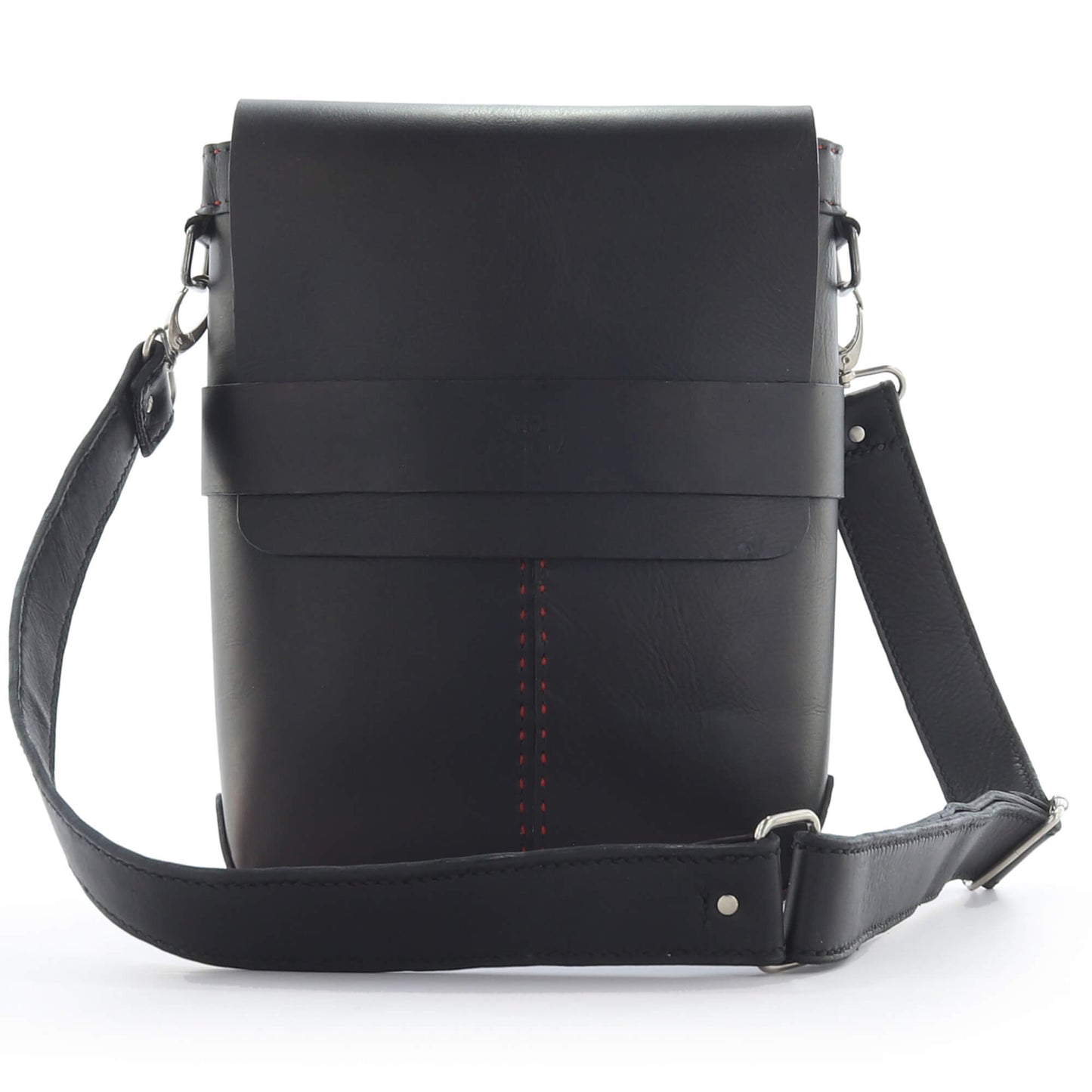 La Spezia Cross Body Satchel Bag - Black