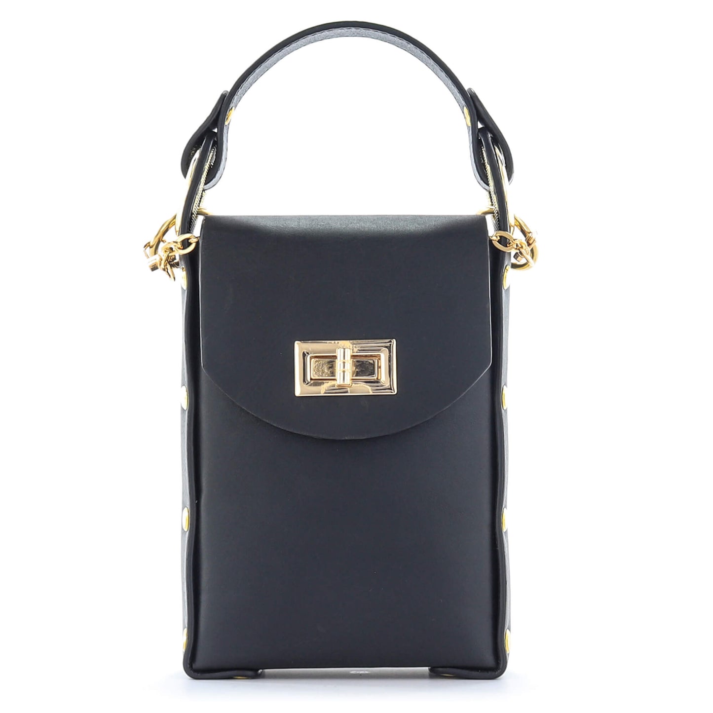 Modena Cross Body Phone Bag - Black
