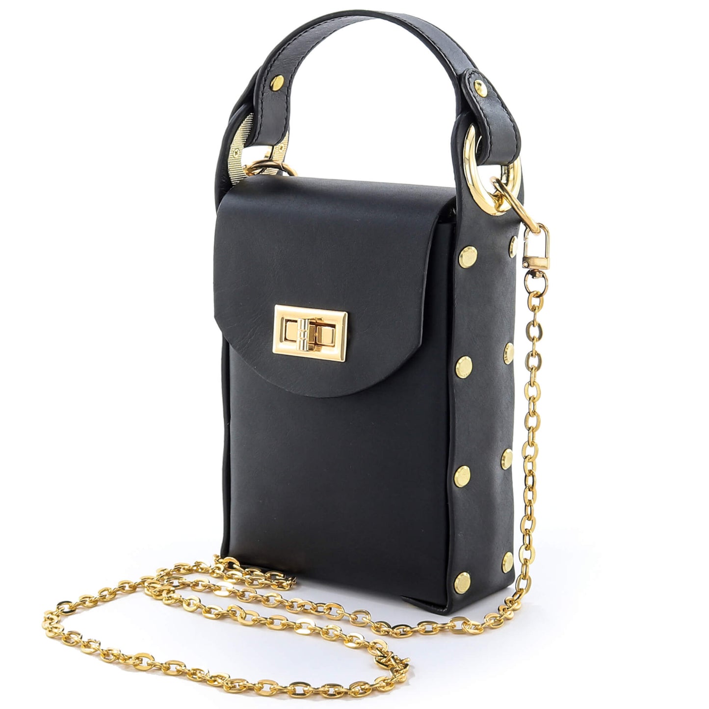 Modena Cross Body Phone Bag - Black