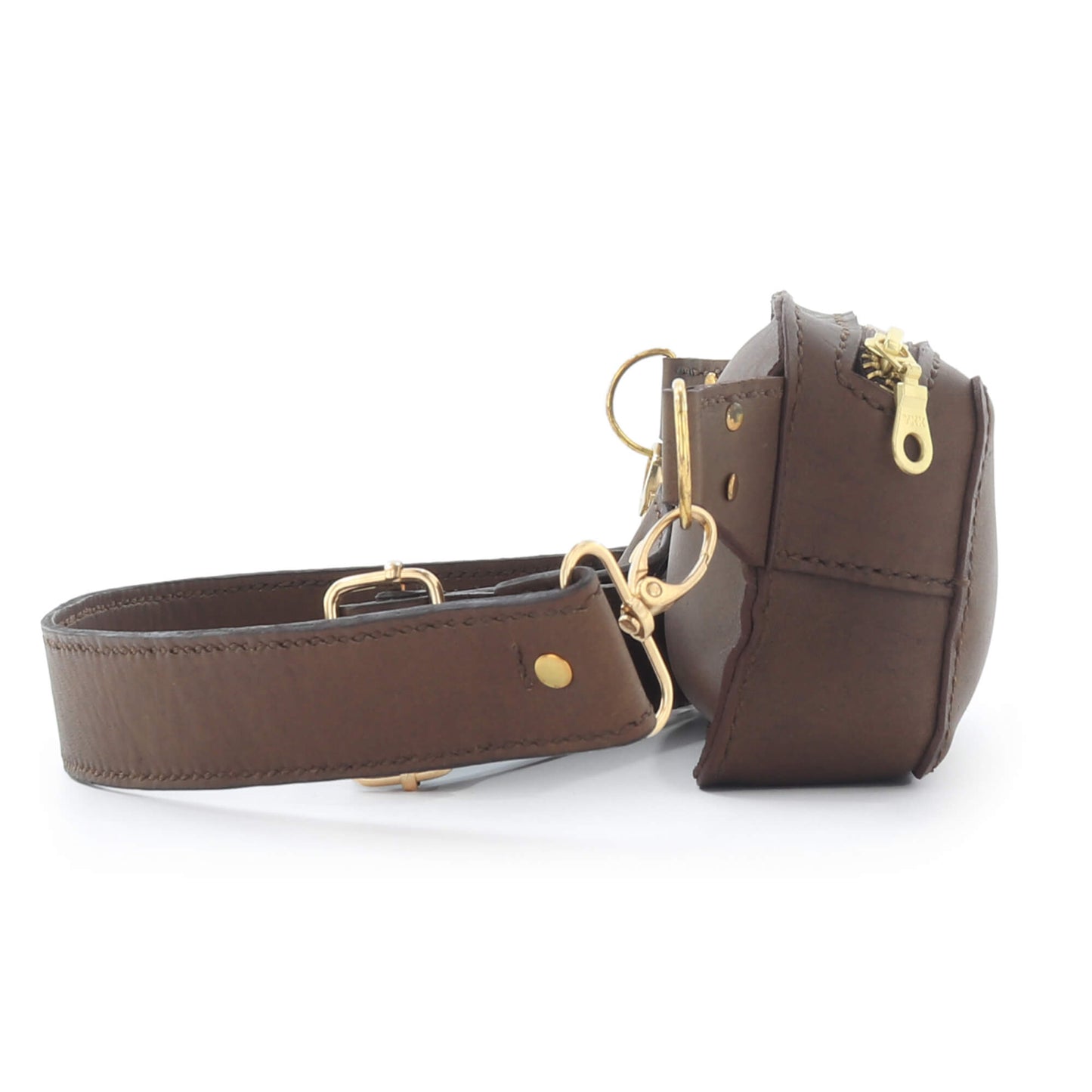 Sorrento Cross Body Bum Bag - Tobacco